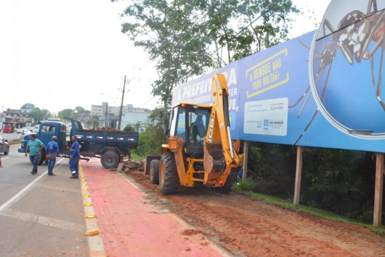 Prefeitura promove ações na Dias Martins para melhorar trânsito antes do início da construção do elevado