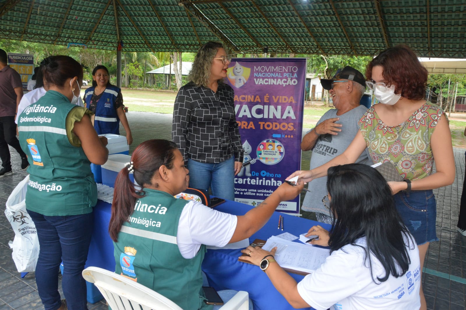 Prefeitura de Rio Branco realiza o dia “D” de vacinação contra a Influenza