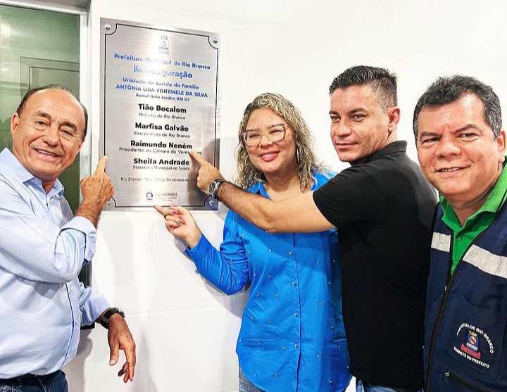 Prefeito Bocalom entrega a reforma da vigésima terceira Unidade de Saúde da Família, no Belo Jardim