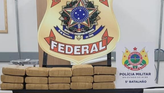 Cerca de 20 kg de maconha são apreendidos após denúncia anônima no interior do Acre