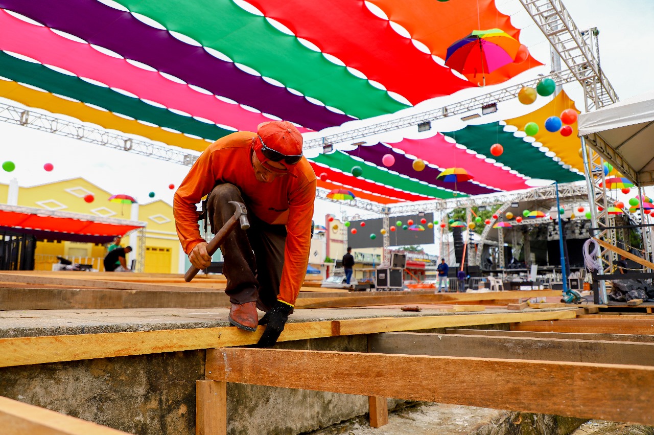 Governo do Estado providencia preparativos finais para o Carnaval da Família na Gameleira