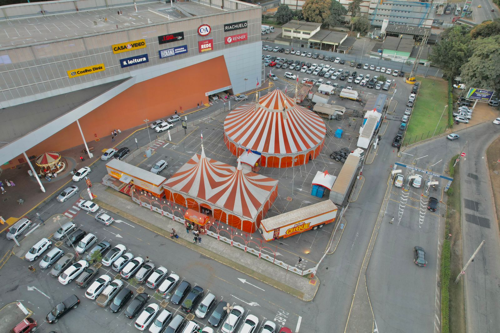 Espetáculo circense chega ao Acre e será no estacionamento do Via Verde Shopping