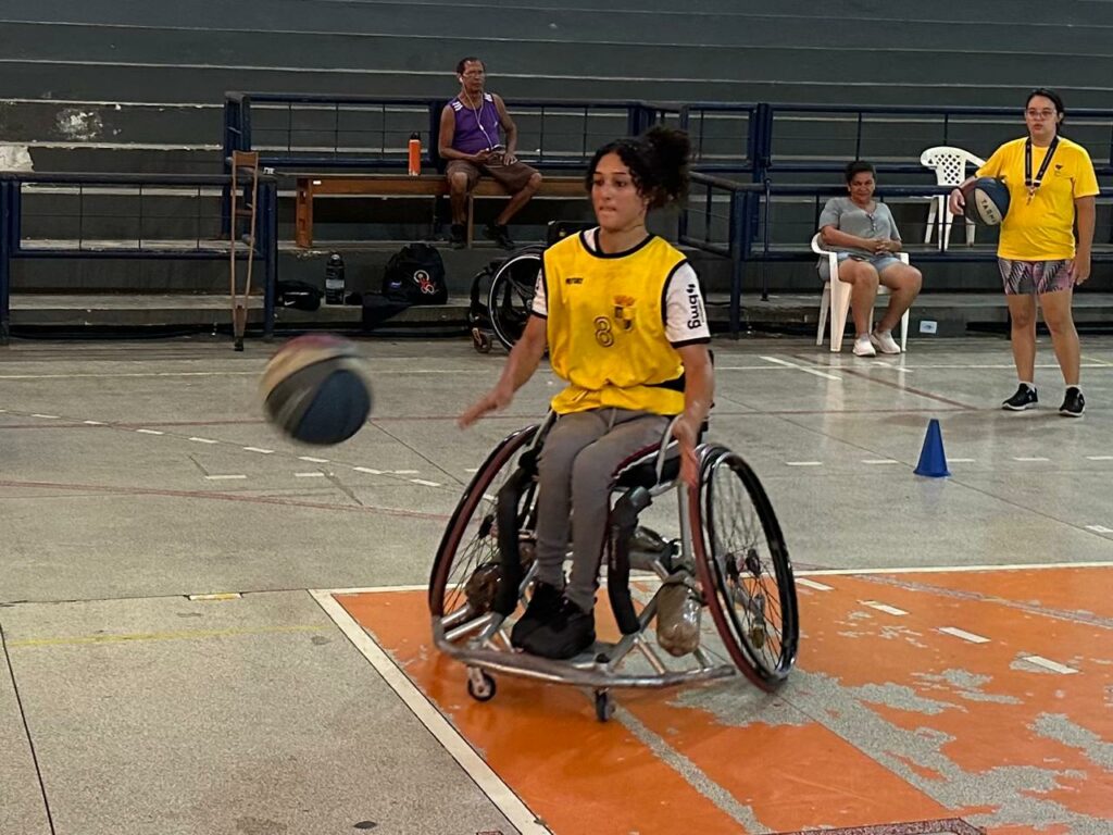 Atleta paralímpica acreana é campeã na SuperCopa Feminina de Basketball em Cadeira de Rodas