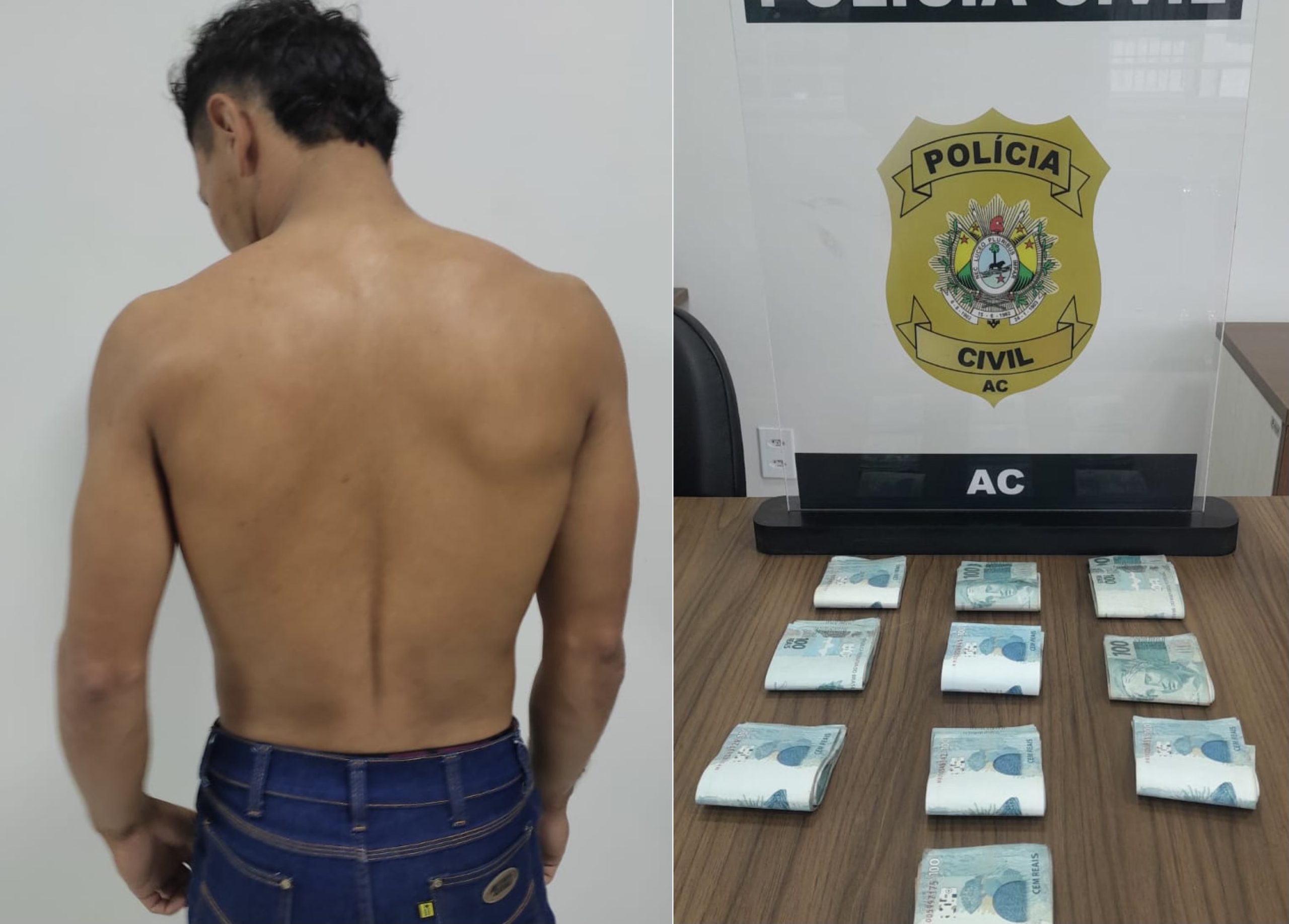 Homem assume furto de R$ 9 mil, é detido, mas acaba liberado poucos minutos depois