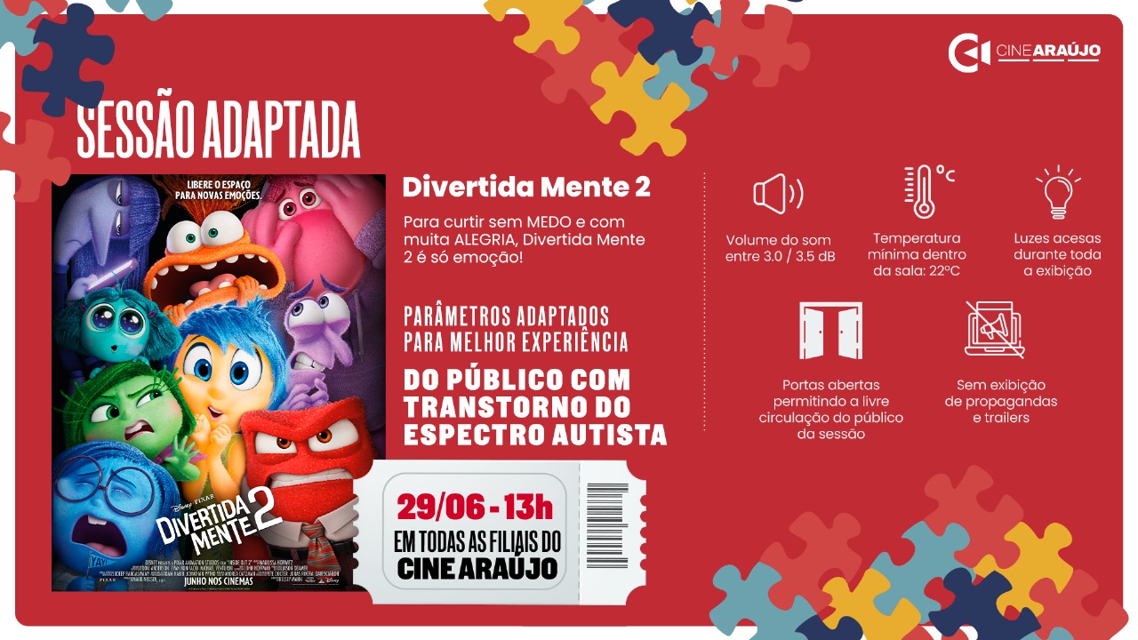 Via Verde anuncia próximas estreias no cinema e sessão adaptada para pessoas com TEA