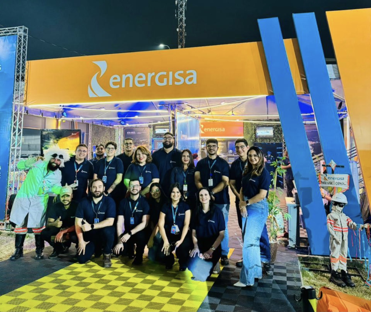 Energisa oferece entretenimento e serviços em seu estande na Expoacre 2024