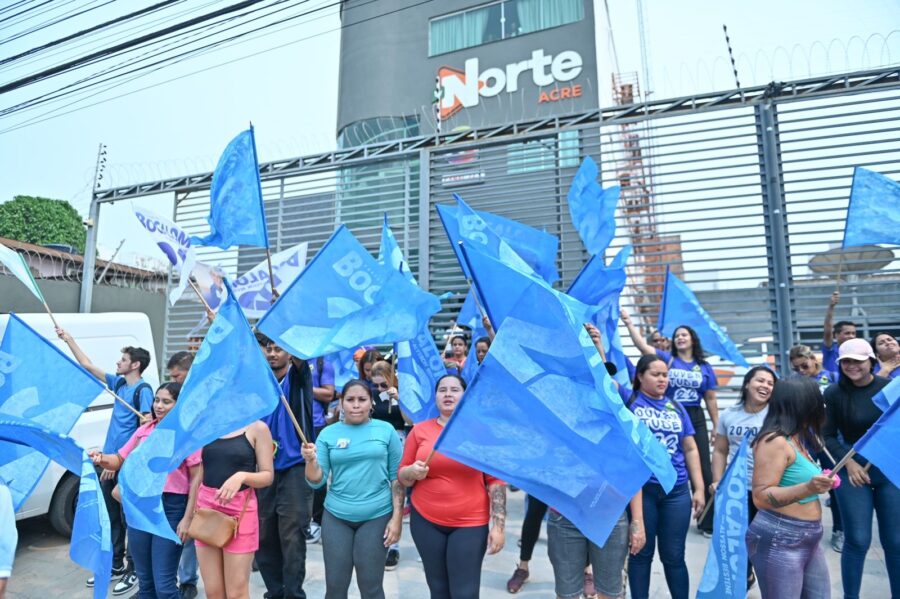 TV Norte reforça segurança após militância de Bocalom quebrar acordo e se aglomerar em frente à emissora