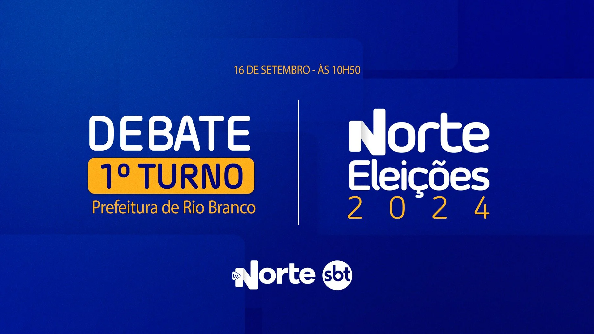 TV Norte Acre realiza hoje o primeiro debate com os candidatos a prefeito de Rio Branco