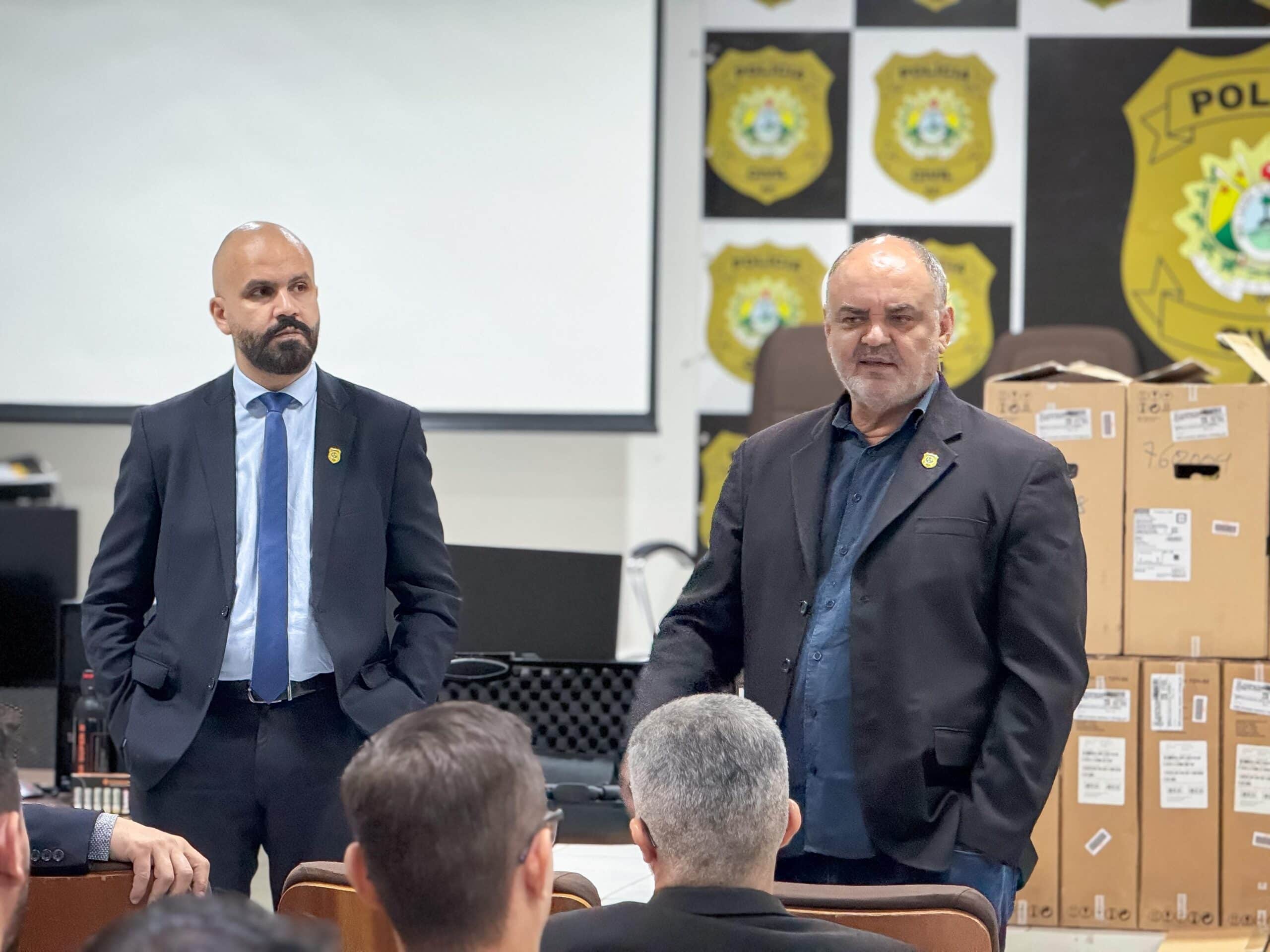 Governo do Acre realiza entrega de novos equipamentos para fortalecer a Polícia Civil