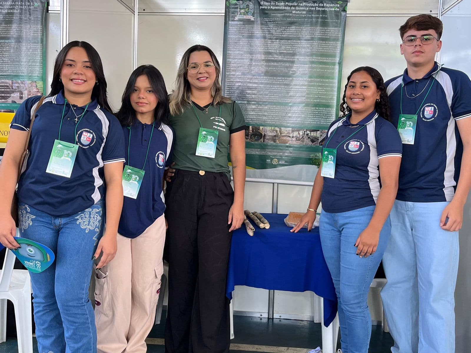 Escola do Amazonas apresenta trabalho na décima mostra Viver Ciência