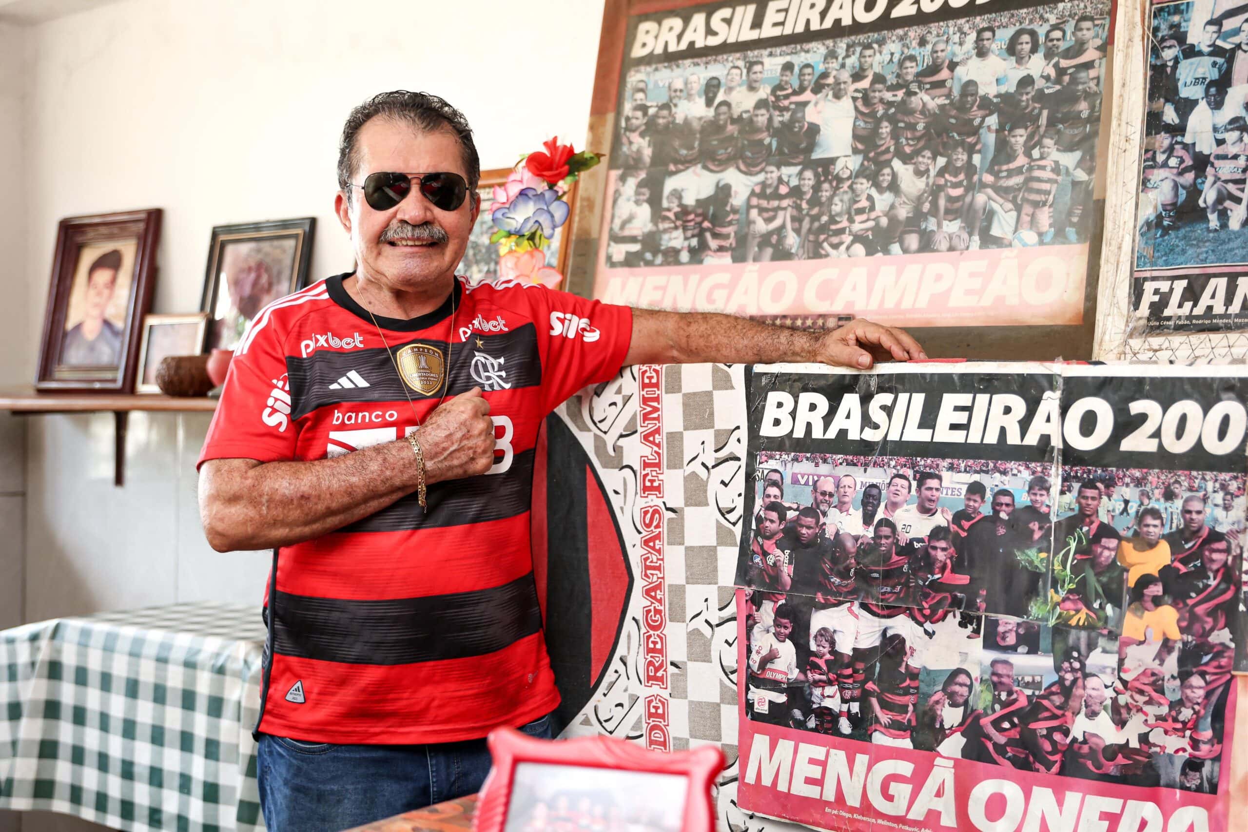 “Ser Flamengo é ser mais feliz”: diz major aposentado que aguarda ansiosamente pelo amistoso Santa Cruz do Acre e Flamengo