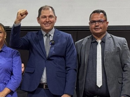 Joabe Lira é eleito presidente da Câmara de Rio Branco, Leôncio Castro vice, e Felipe Tchê 1º secretário