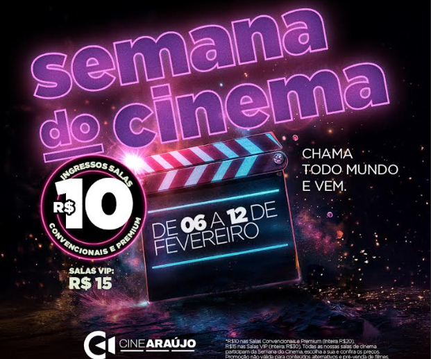 Via Verde Shopping anuncia Semana do Cinema com ingressos promocionais a apenas R$ 10,00