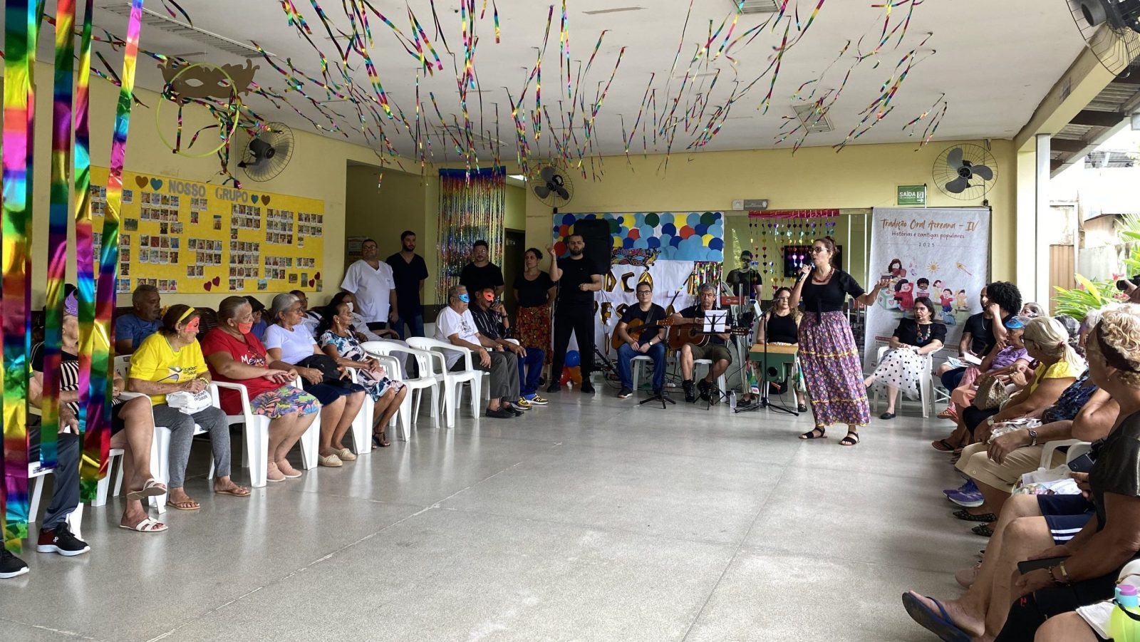 Prefeitura de Rio Branco promove “Bloco da Melhor Idade”, no Centro de Convivência Cosme Morais