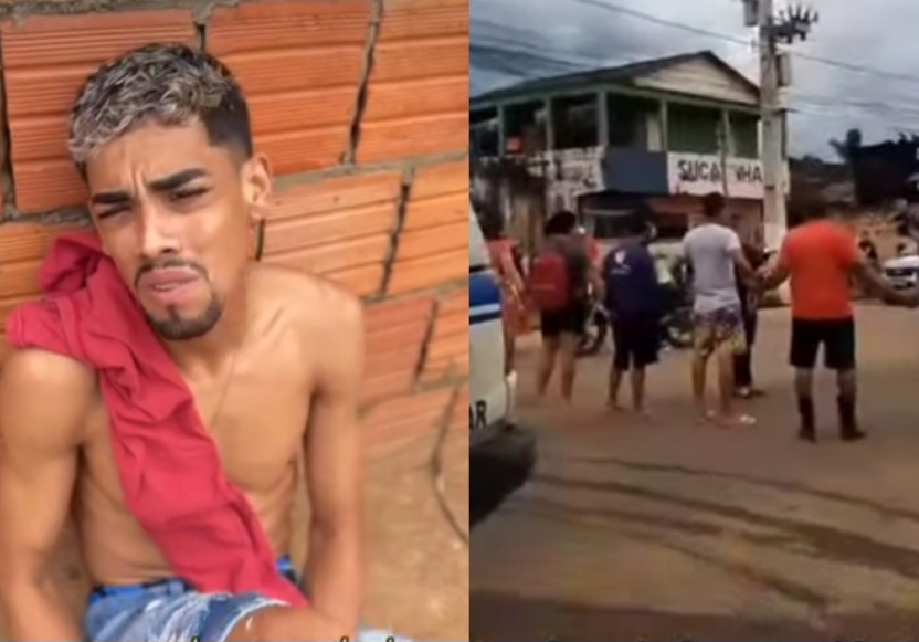 Influenciador agredido e detido pela PM durante manifestação é solto e agradece apoio de seguidores