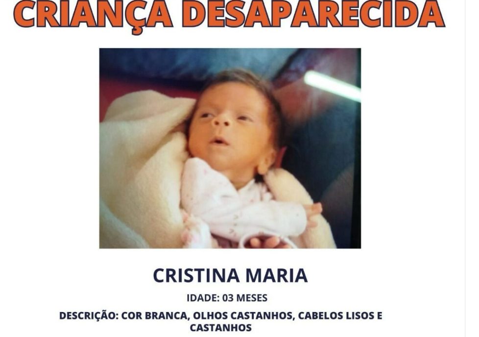 Polícia Civil registra bebê desaparecida após assassinato da mãe na plataforma ‘Amber Alert’