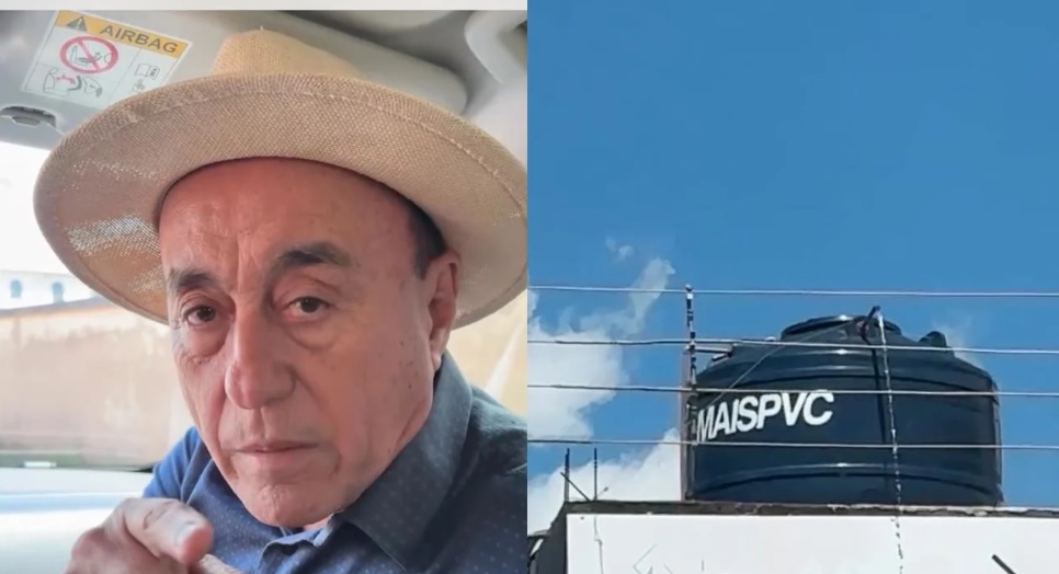 ‘Velho mentiroso, safado’, diz dona de casa filmada por Bocalom derramando água de poço na caixa