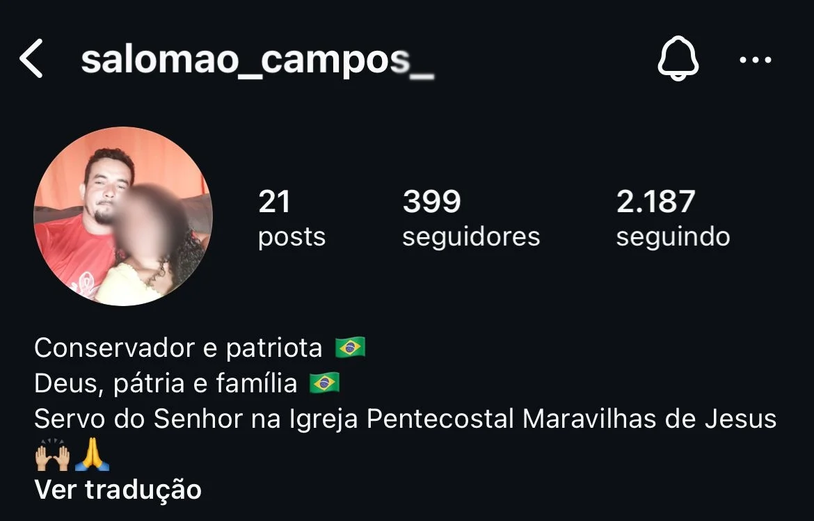 Homem preso por estuprar a própria filha se identificava como ‘servo de Deus, patriota e conservador’