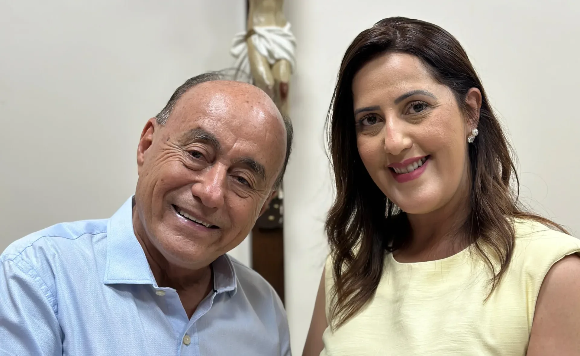 Prefeito Bocalom e esposa viajam a Brasília para visitar bancada federal e ministros de Lula
