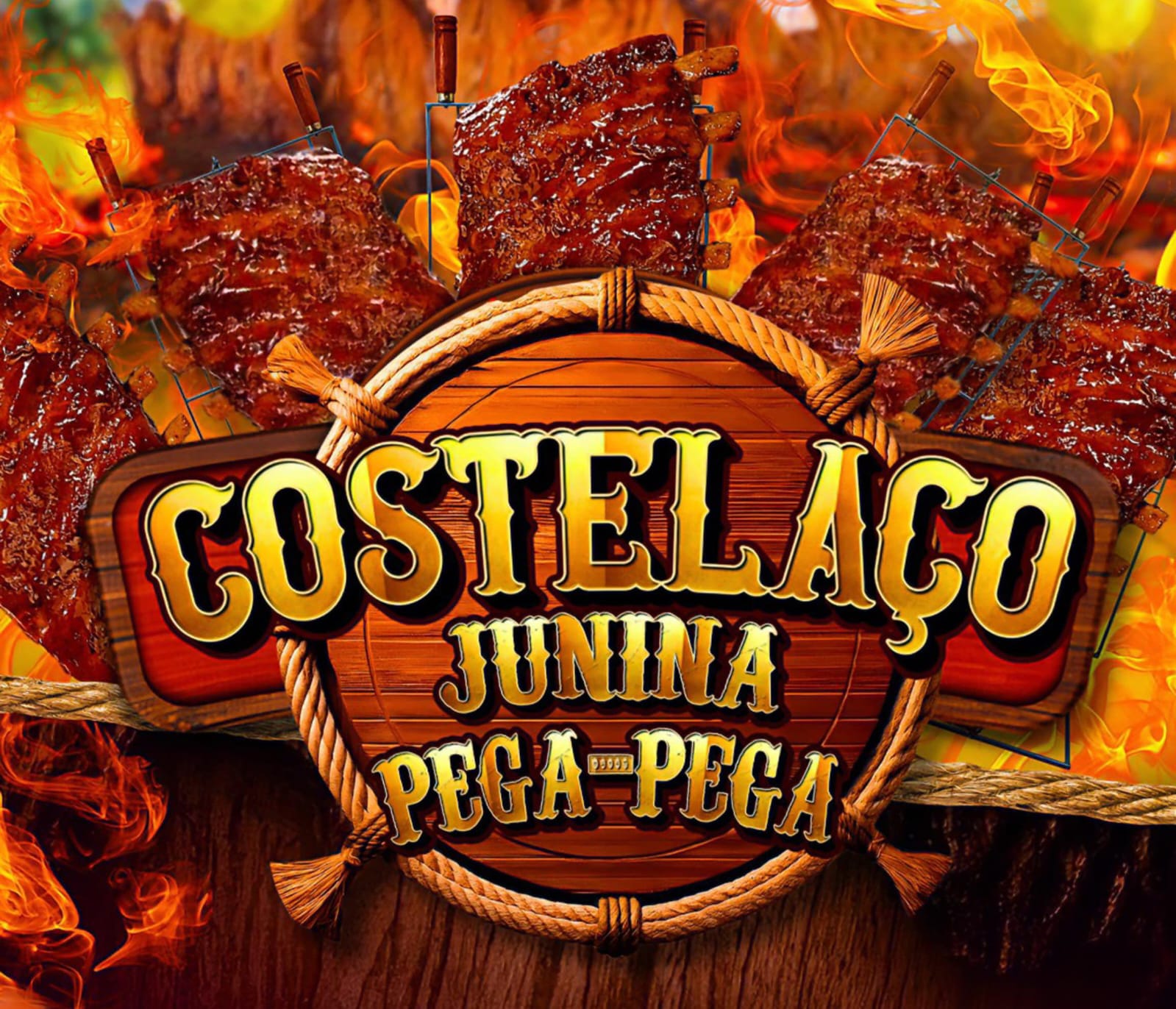 Quadrilha Junina Pega-Pega realiza 1º Costelaço com música ao vivo e cardápio especial no próximo domingo