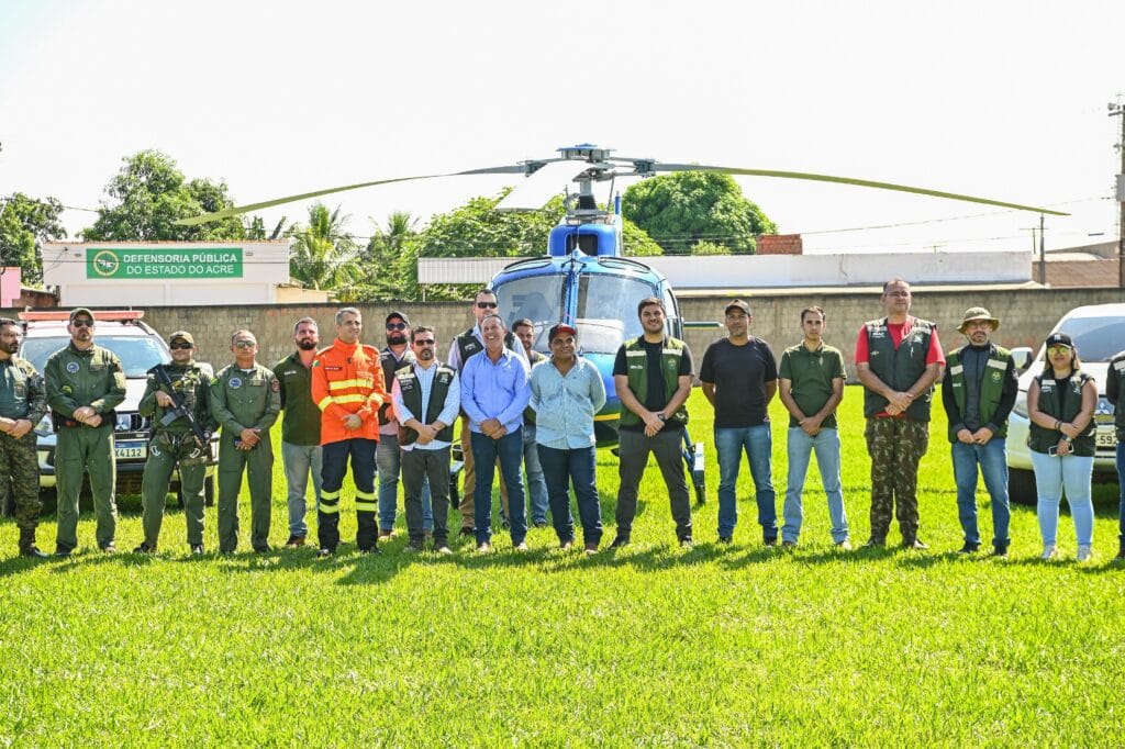 Governo do Acre inicia segunda etapa da Operação Contenção Verde em Acrelândia