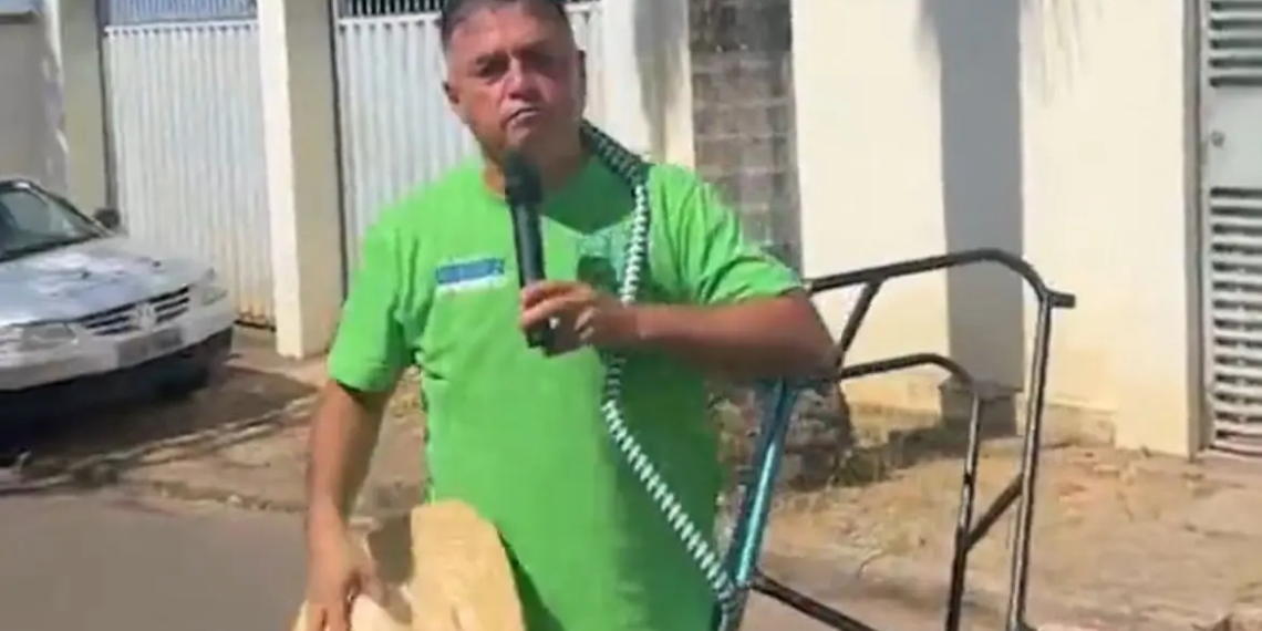 Vereador Eber Machado entra em greve de fome contra mudança do ‘Centro Pop’ para bairro da Baixada