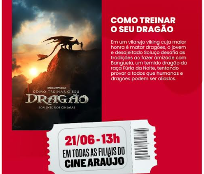 Pipoca, poltrona e feriado: programação do Cine Araújo promete fortes emoções no Via Verde Shopping
