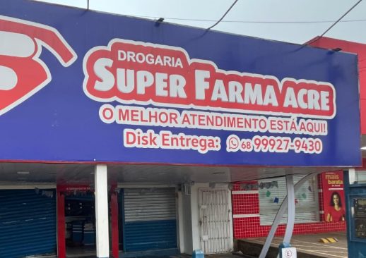 Criminosos invadem farmácia e explodem caixa eletrônico na AC-40, mas fogem sem levar o dinheiro