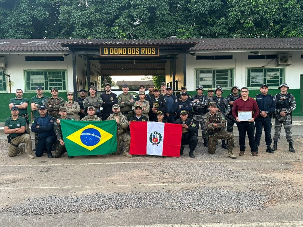 Segurança Pública do Acre concluiu 22º Curso Operacional edição internacional reforçando integração entre Brasil e Peru