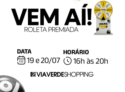 Campanha “Liquida Tudo” do Via Verde Shopping atrai grande publico e segue com programação até o fim de julho