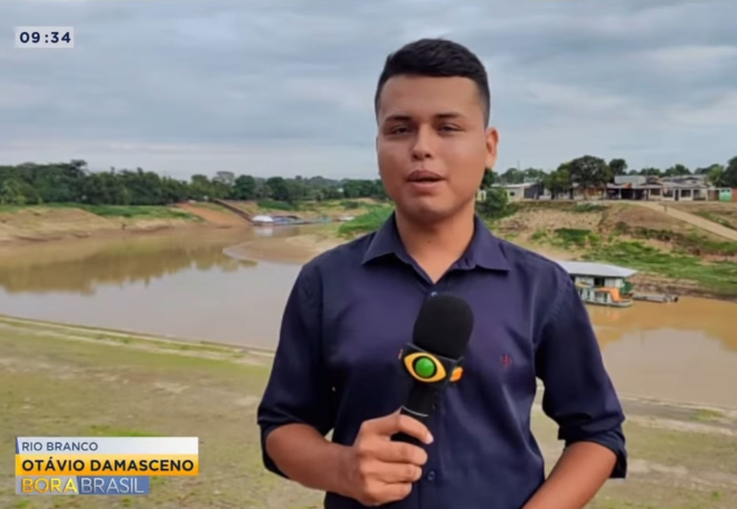 Em recuperação, repórter Otávio Damasceno responde a estímulos na UTI e chora durante visita do pai