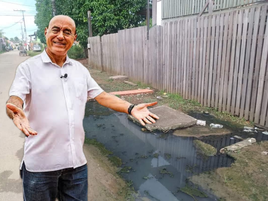 Sob gestão de Bocalom, Rio Branco continua entre as piores cidades do país em saneamento básico
