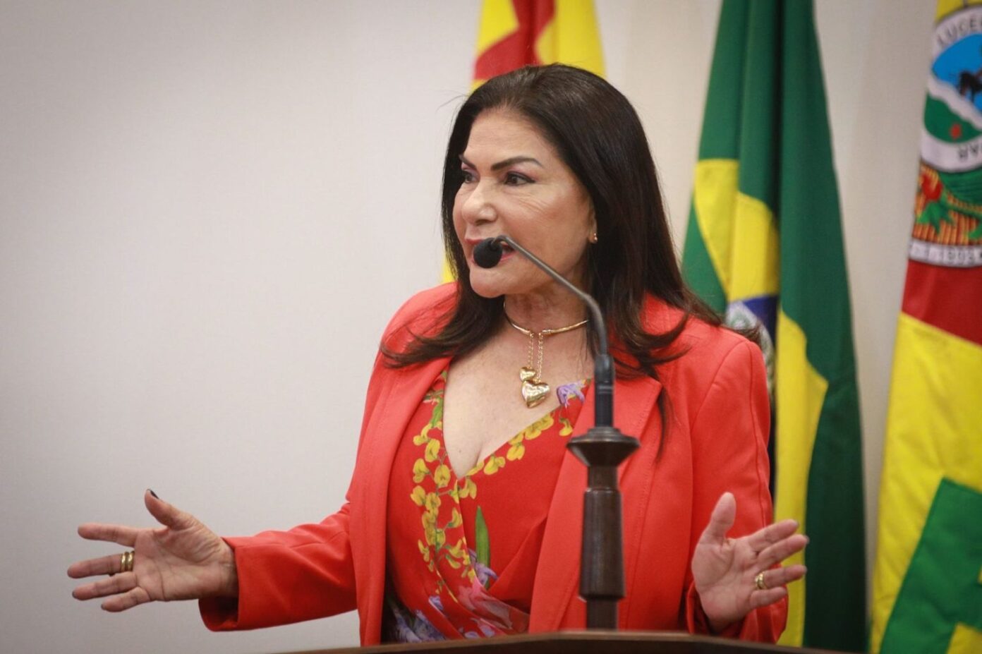 Deputada Antônia Sales critica influência de Trump sobre o Brasil e sai em defesa do presidente Lula