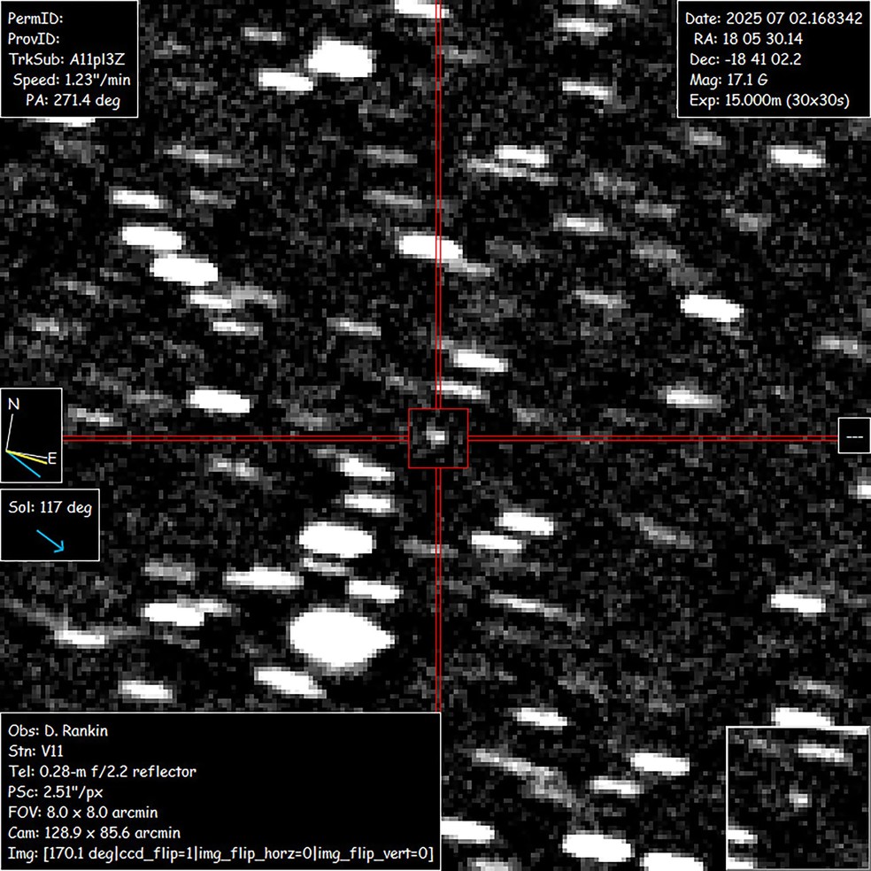 Cometa 3I/ATLAS: o que se sabe sobre o objeto interestelar que despertou teorias de nave alienígena