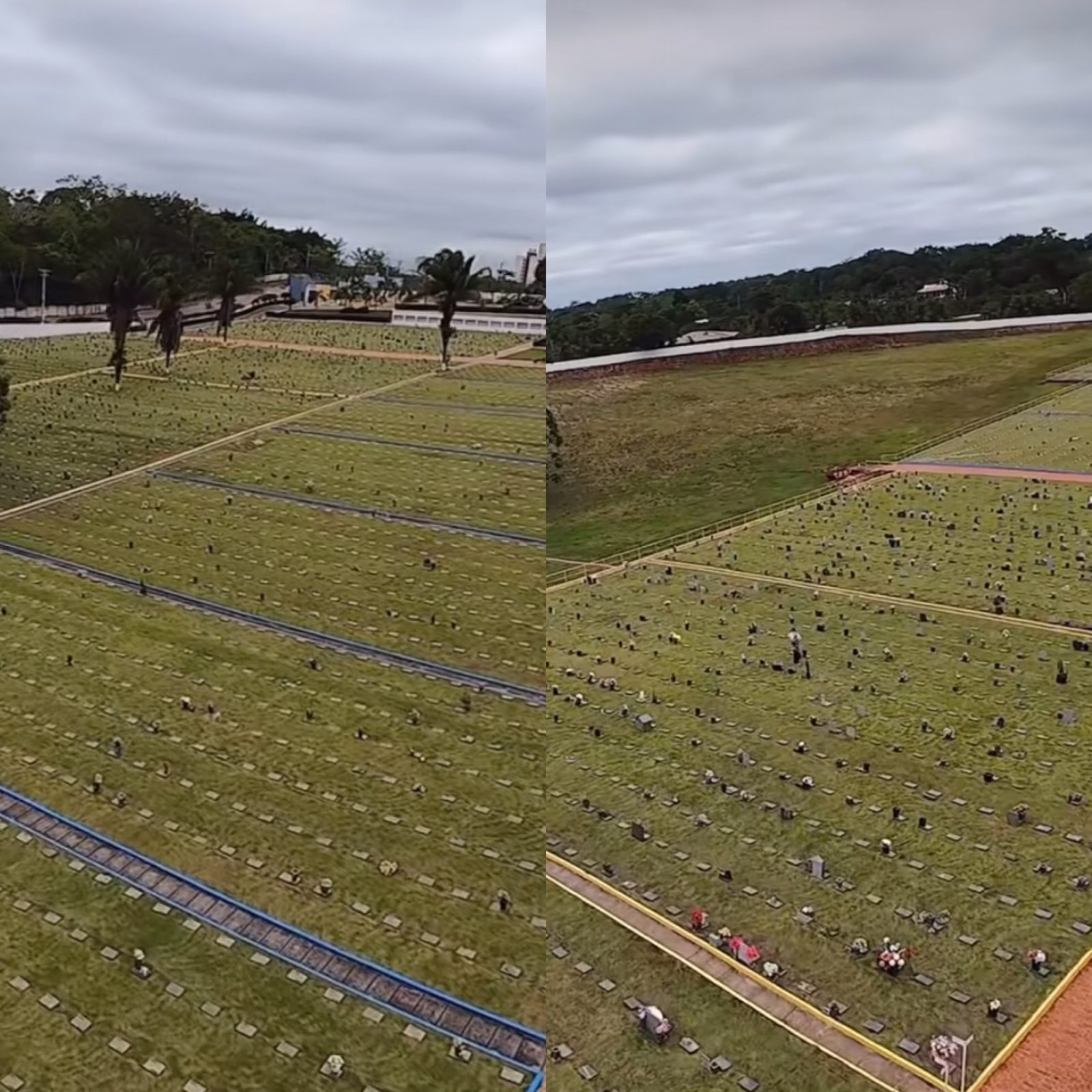 Imagens mostram grandiosidade do Morada da Paz, único cemitério-parque do Acre