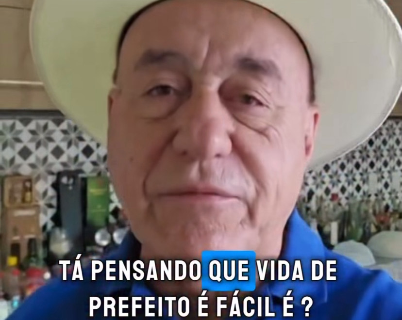 Enquanto Rio Branco enfrenta caos nos serviços públicos, Bocalom grava vídeo se gabando de viagens e brinca: ‘pensa que vida de prefeito é fácil?’