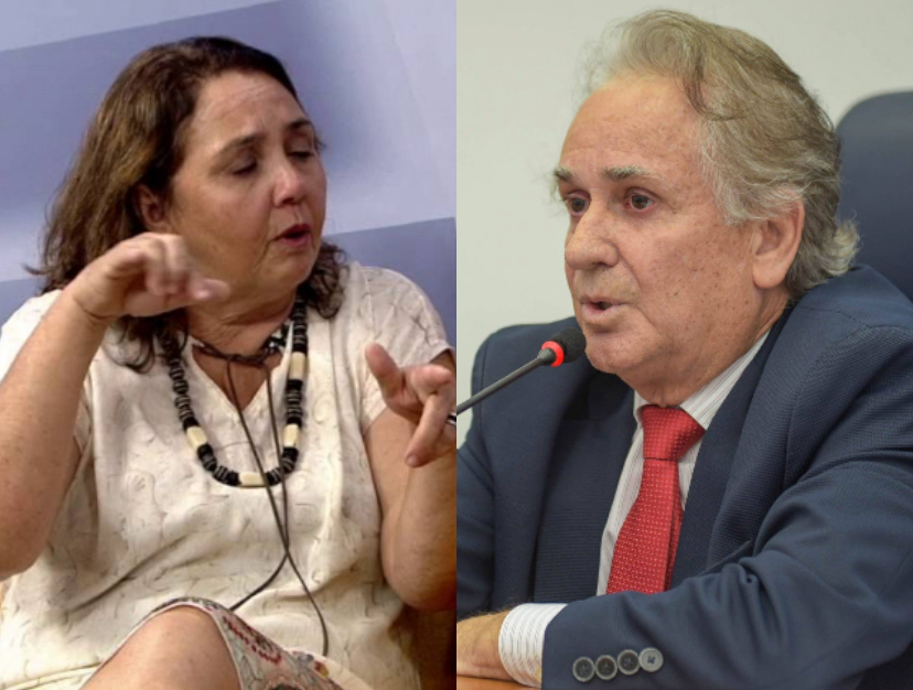 Naluh Gouveia e Cristovão Messias discutem em sessão do TCE-AC após menção a cargo ligado ao governo