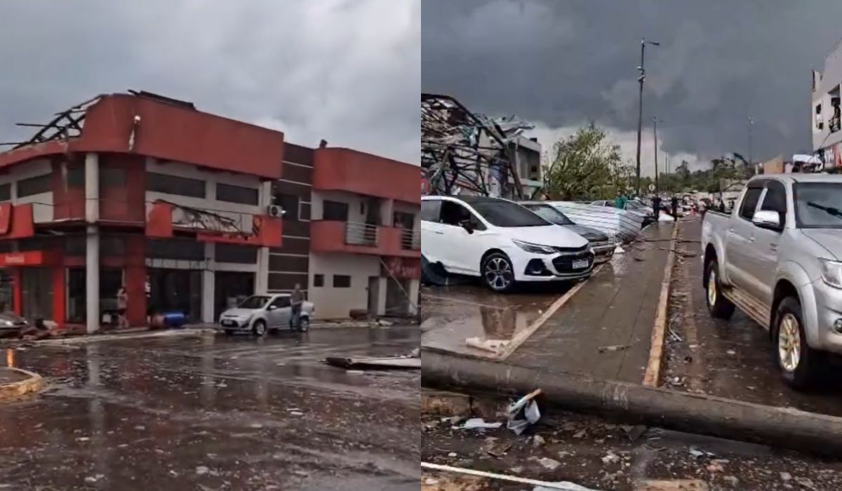 Ciclone extratropical deixa cinco mortos e 130 feridos no oeste do Paraná