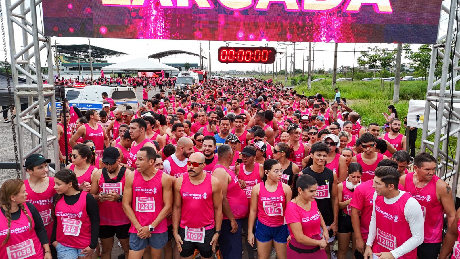 Mailza arrecada mais de 2 mil brinquedos para crianças com Corrida Solidária