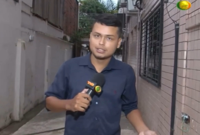 Repórter Otávio Damasceno retorna à TV5 após quatro meses afastado devido a grave acidente