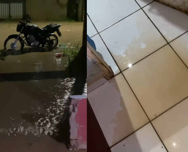 Descaso e lama: moradores da Baixada da Sobral sofrem com novos alagamentos após chuva na madrugada