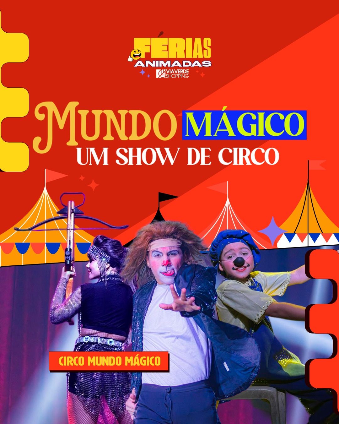 Via Verde Shopping recebe estreia inédita do Circo Mundo Mágico no Acre nesta sexta-feira