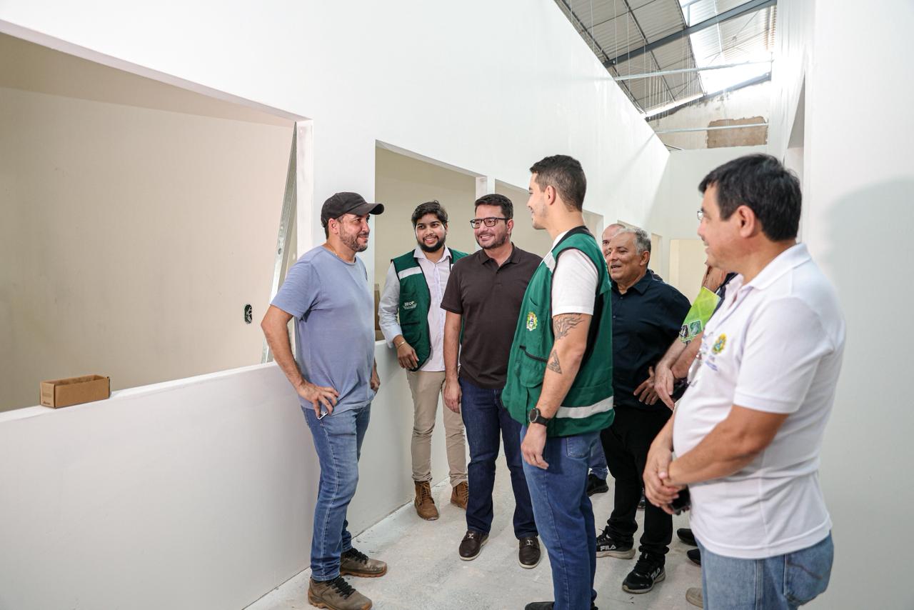 Com investimento superior a R$ 2,5 milhões, nova sede da Cageacre entra na reta final e recebe vistoria de Gladson