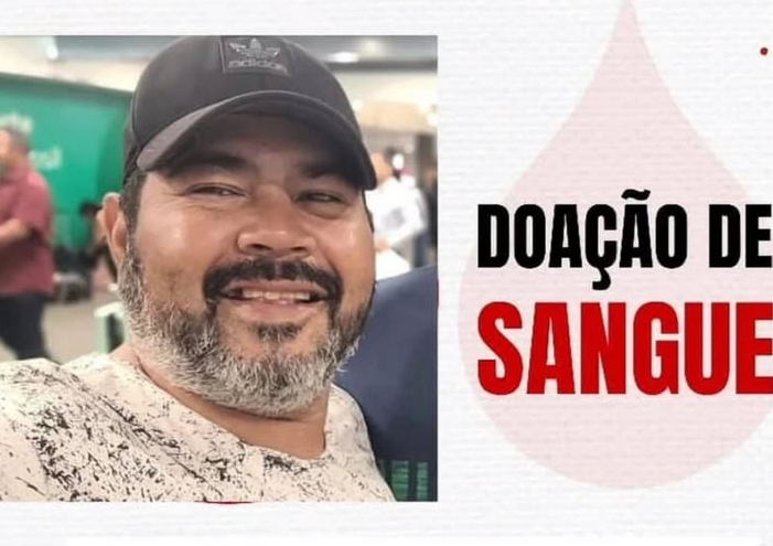 Internado no Pronto Socorro, repórter Jailson Fernandes precisa de doações de sangue urgentes
