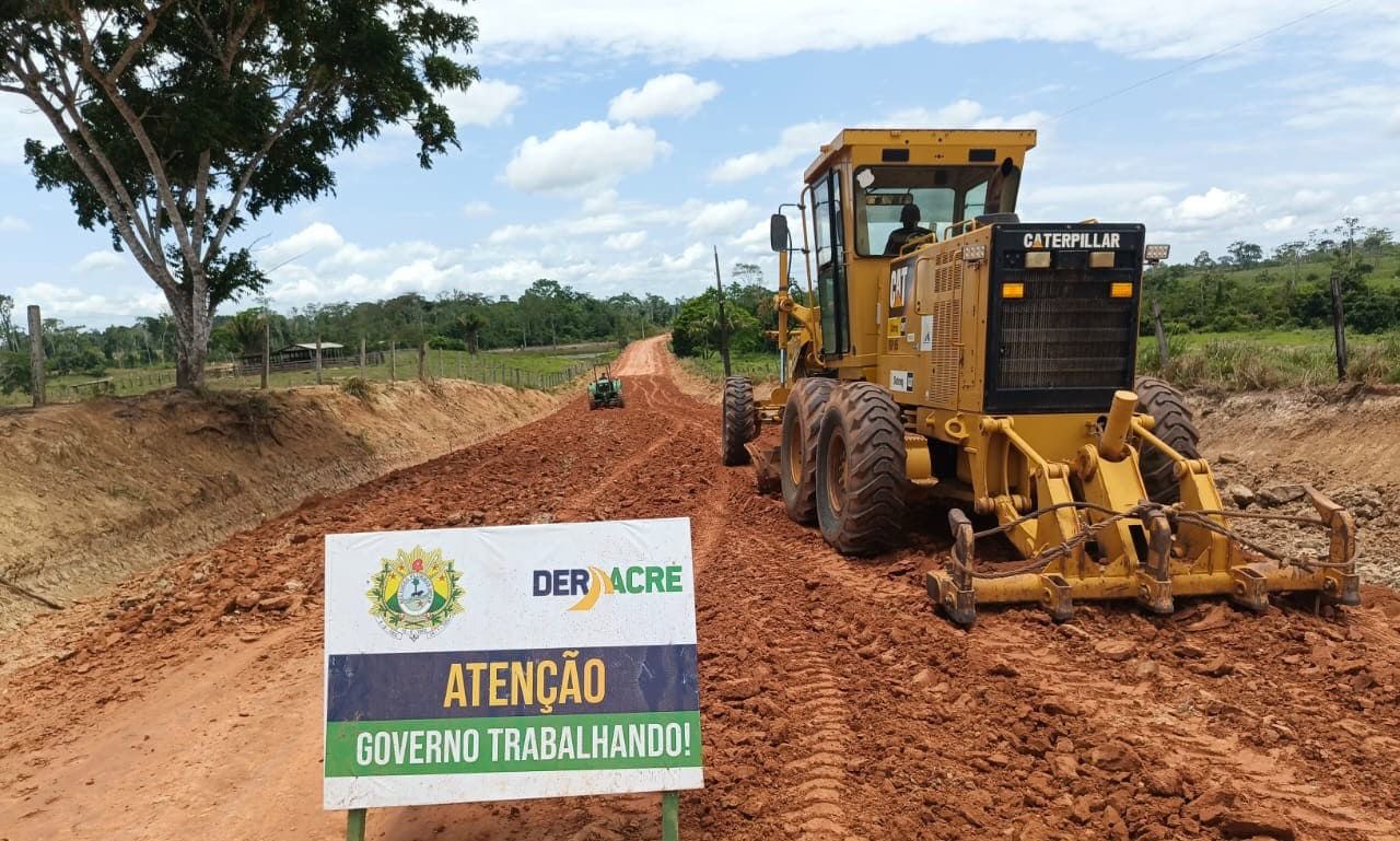 Deracre investe R$ 15 milhões no Ramal do Jarinal para fortalecer produção na Transacreana