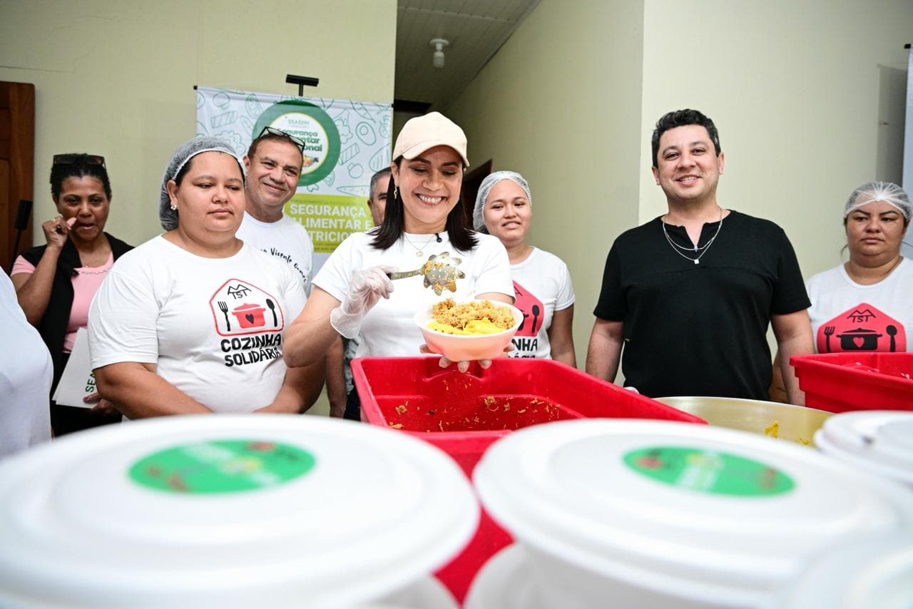 Mailza fortalece combate à fome com distribuição de 8 mil refeições mensais por meio das cozinhas solidárias