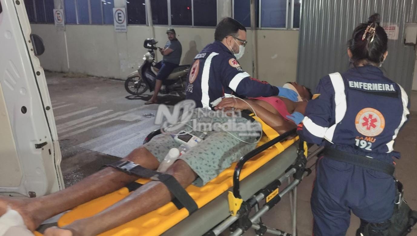 Ataque com facão deixa jovem ferido na Baixada da Sobral, em Rio Branco