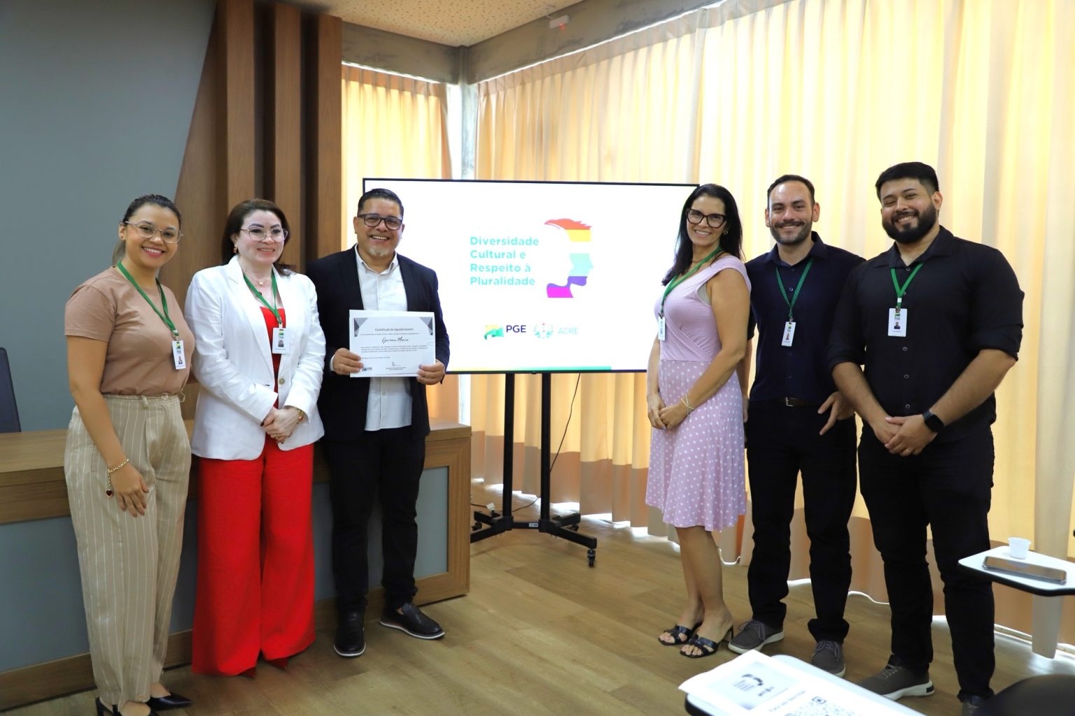 PGE do Acre promove oficina sobre diversidade e reforça compromisso com a Justiça Social