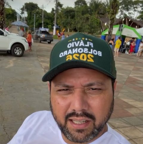 Cadê o povo? ato bolsonarista de João Marcos Luz em Rio Branco registra adesão zero