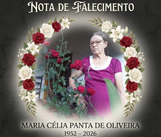 NOTA DE PESAR – MARIA CÉLIA PANTA DE OLIVEIRA